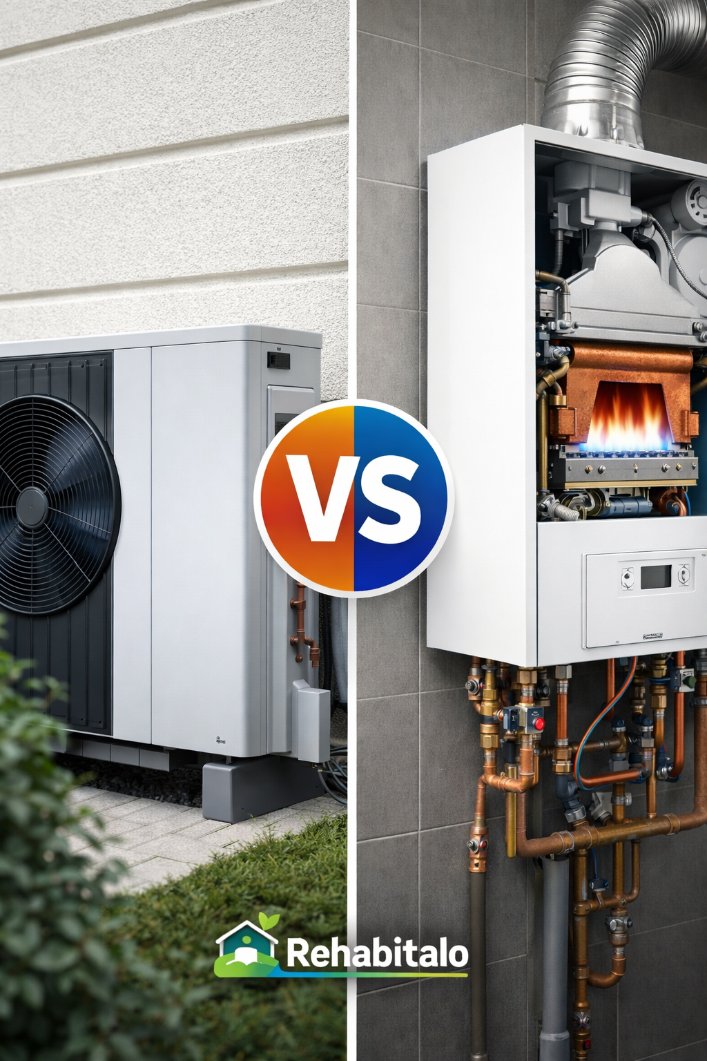 Bomba de calor vs Caldera de gas 2024