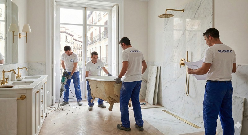 Cambio Bañera por Plato Ducha - Servicio profesional